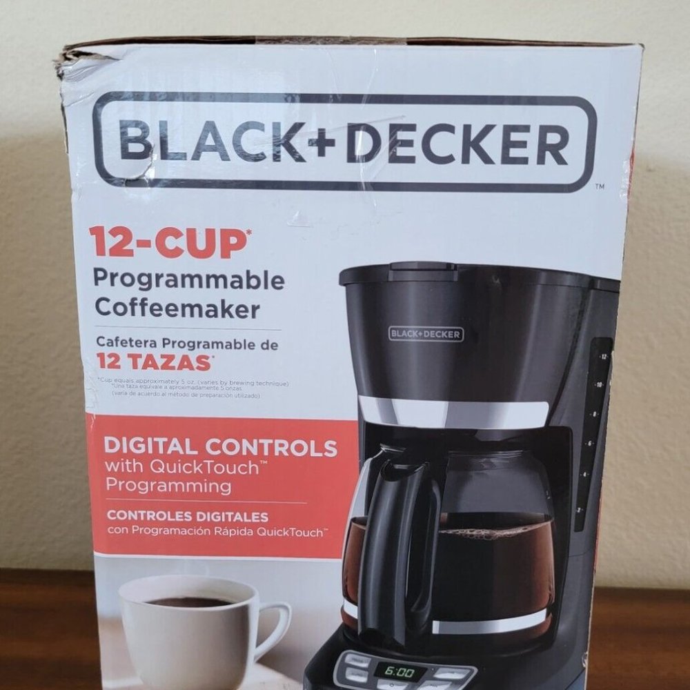Black-Decker 12-Cup Programmable Coffeemaker